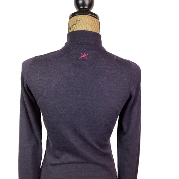 Terramar Wool Blend 1/4 Zip Athletic Top - Picture 5 of 8